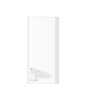 LEOTEC POWERBANK 30000MAH 225W PD20W BLAN 1 USB C4USB A INC USB A A USB C