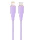 CABLE DE CARGA Y DATOS GEMBIRD USB TIPO C A 8 CLAVIJAS 15 M VIOLETA
