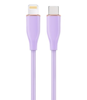 CABLE DE CARGA Y DATOS GEMBIRD USB TIPO C A 8 CLAVIJAS 15 M VIOLETA