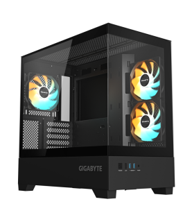 CAJA GIGABYTE M ATX C201P 3XVENT 120MM NEGRO