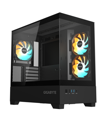 CAJA GIGABYTE M ATX C201P 3XVENT 120MM NEGRO