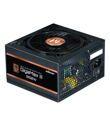 FUENTE DE ALIMENTACION ZALMAN GIGAMAXIII 850W 80 BRONZE ATX NEGRO