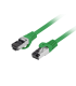 CABLE RED LANBERG LATIGUILLO CAT81 S FTP LSZH CU 05M VERDE FLUKE PASSED