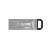 Memoria USB Kingston DataTraveler Kyson 128 GB, USB 3.2 Gen 1, USB-A, sin tapa, plata