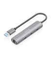 USB3.0 DOCK AISENS USB-A A ETHERNET GIGABIT HUB 3XUSB-C GRIS 15CM