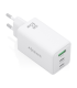 CARGADOR AISENS GAN 65W 2XUSB C PD30 QC40 1XUSB A QC30 BLANCO