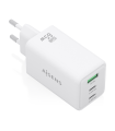 CARGADOR AISENS GAN 65W 2XUSB-C PD3.0 QC4.0 1XUSB-A QC3.0 BLANCO
