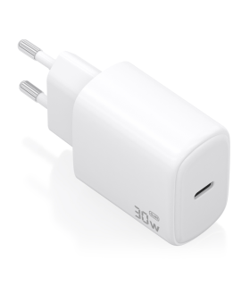 CARGADOR AISENS GAN 30W 1XUSB C PD30 BLANCO