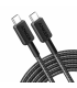 CABLE ANKER 322 USB C TO USB C CABLE 09M TRENZADO