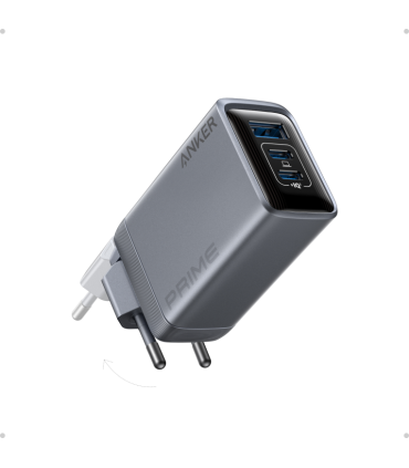 CARGADOR ANKER PRIME CHARGER100W 3 PORTS GAN
