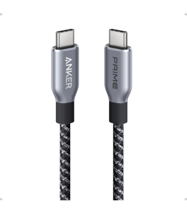 CABLE ANKER ANKER PRIME USB C TO USB C CABLE 3FT 240W UPCYCLED BRAIDED