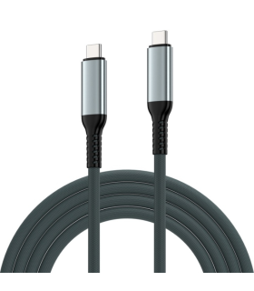EWENT CABLE USB 4 GEN 3 TIPO C MACHO A MACHO FABRIC 1M