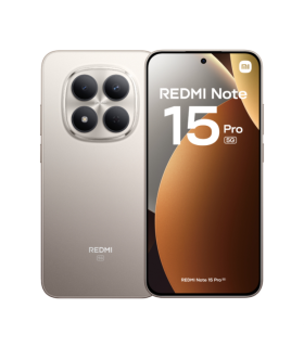 SMARTPHONE XIAOMI REDMI NOTE 15 PRO 5G 683 12GB 512GB TITANIUM COLOR