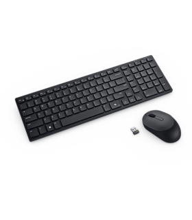 COMBO TECLADO RATON DELL PRO SILENCIOSO KM555 NEGRO INALAMBRICO