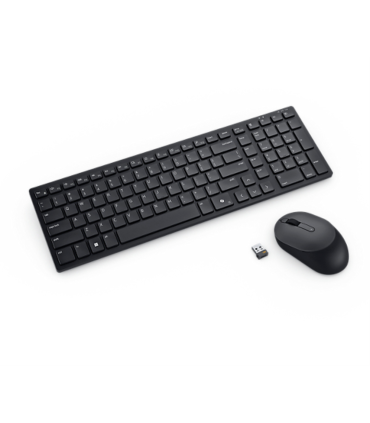 COMBO TECLADO RATON DELL PRO SILENCIOSO KM555 NEGRO INALAMBRICO