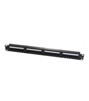 PATCH PANEL WP CAT6 UTP 24 NEGRO