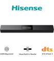 Barra Sonido Hisense HS2000 2.1 Subwoofer Integrado 240W Dolby Digital Bt