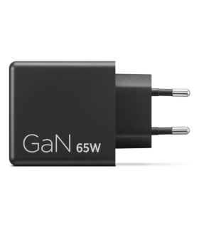 CARGADOR LENOVO DUAL USB C 65W GAN NEGRO