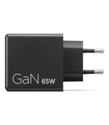 CARGADOR LENOVO DUAL USB C 65W GAN NEGRO