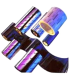 RIBBON ZEBRA CERA 110MM X 74 METROS PARA IMPRESROAS GC GK GX ZD CAJA 12 ROLLOS