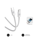 CABLE PLUS 100W C C 2M WHITE