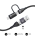 CABLE TOP 4IN1 60W C C L A 1M