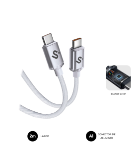 CABLE OPTIMUS 60W C C 2M WHITE