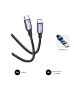 CABLE PLUS 100W C-C 1M BLACK