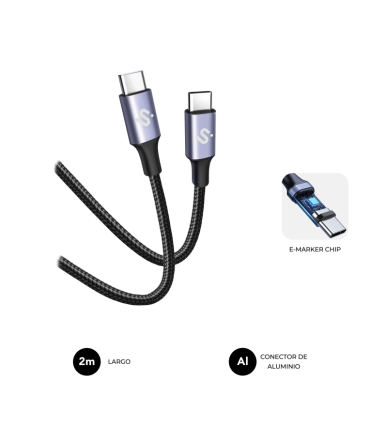 CABLE PLUS 100W C C 2M BLACK