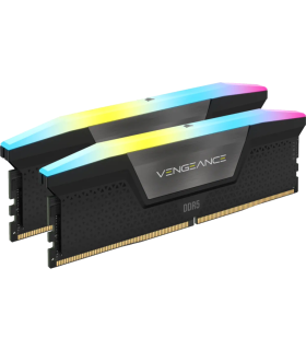 DDR5 CORSAIR VENGEANCE RGB 32GB 6000 INTEL XMP CL36 NEGRA