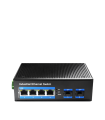 SWITCH CUDY 4-PORT GIGABIT INDUSTRIAL POE WITH 2 GIGABIT SFP PORT
