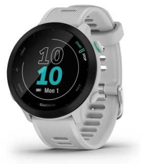 SMARTWATCH GARMIN FORERUNNER 55 GPS 42MM WHITESTONE