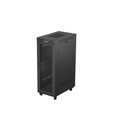 ARMARIO LANBERG RACK 19 32U 600X1000 FLAT PACK PUERTA PERFORADA DISPLAY LCD BK