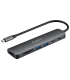 DOCKING EWENT EW1152 USB C 7EN1 HDMI USB C 2XUSB A LECTOR SD MICROSD