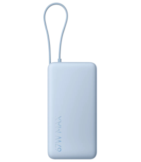 POWERBANK XIAOMI 67W POWER BANK 20000 INTEGRATED CABLE ICE BLUE