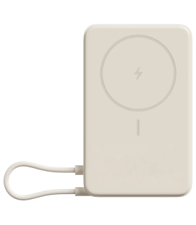 POWERBANK XIAOMI 33W MAGNETIC POWER BANK 10000 BUILT IN STAND BEIGE