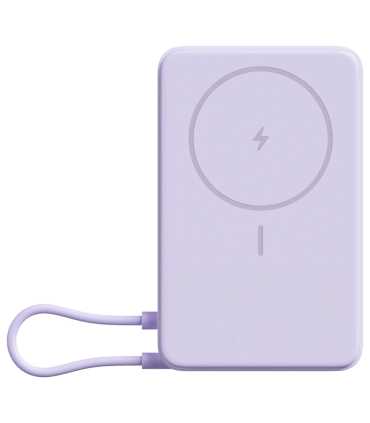 POWERBANK XIAOMI 33W MAGNETIC POWER BANK 10000 BUILT IN STAND PURPLE
