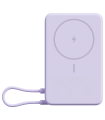POWERBANK XIAOMI 33W MAGNETIC POWER BANK 10000 BUILT-IN STAND PURPLE