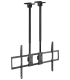 SOPORTE TECHO DOBLE MASTIL TOOQ LPCE11120TSLI B 60 120 NEGRO
