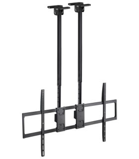 SOPORTE TECHO DOBLE MASTIL TOOQ LPCE11120TSLI B 60 120 NEGRO