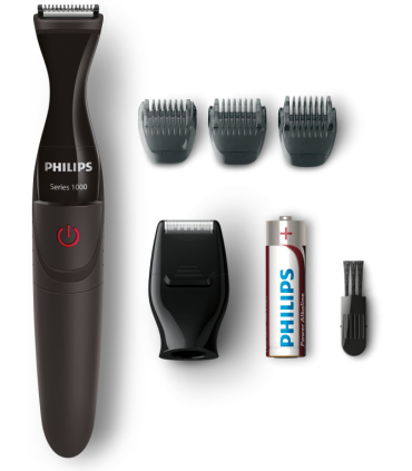 BARBERO PHILIPS MG1100 16 S1000 3 PEINAS PILA AA