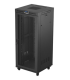 ARMARIO RACK 19 LANBERG 37U 800X800 FLAT PACK PUERTA PERFORADA CON LCD NEGRO