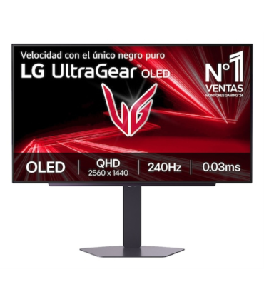 MONITOR LG ULTRAGEAR OLED 27GX704A B 27 GAMING QHD 240HZ FREESYNC