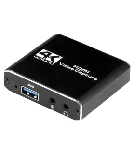 GRABADORA GEMBIRD USB HDMI 4K NEGRO