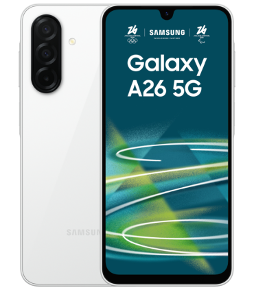 SMARTPHONE SAMSUNG GALAXY A26 6GB 128GB 5G WHITE