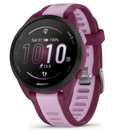 SMARTWATCH GARMIN FORERUNNER 165 MUSIC BERRY LILAC