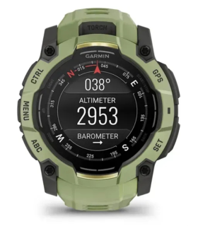 SMARTWATCH GARMIN INSTINCT 3 50MM AMOLED VERDE CORREA VERDE