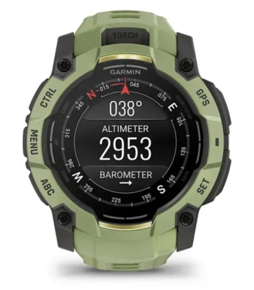 SMARTWATCH GARMIN INSTINCT 3 50MM AMOLED VERDE CORREA VERDE