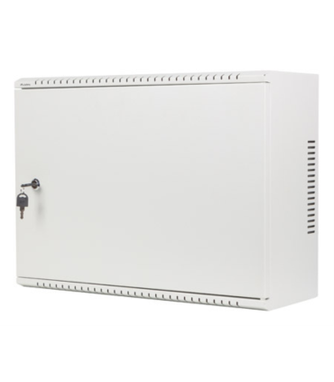 ARMARIO RACK 19 MURAL 4U3U 540X200 BAJO PERFIL GRIS MONTADO