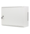 Armario Rack 19" Mural 4U+3U/540X200 Bajo Perfil gris (Montado)